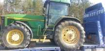Ciagnik rolniczy 210km John deere 8200 rok 1997 Zamienie