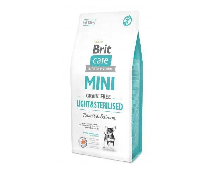 BRIT Care Mini grain-free Light & STERILISED 2 kg