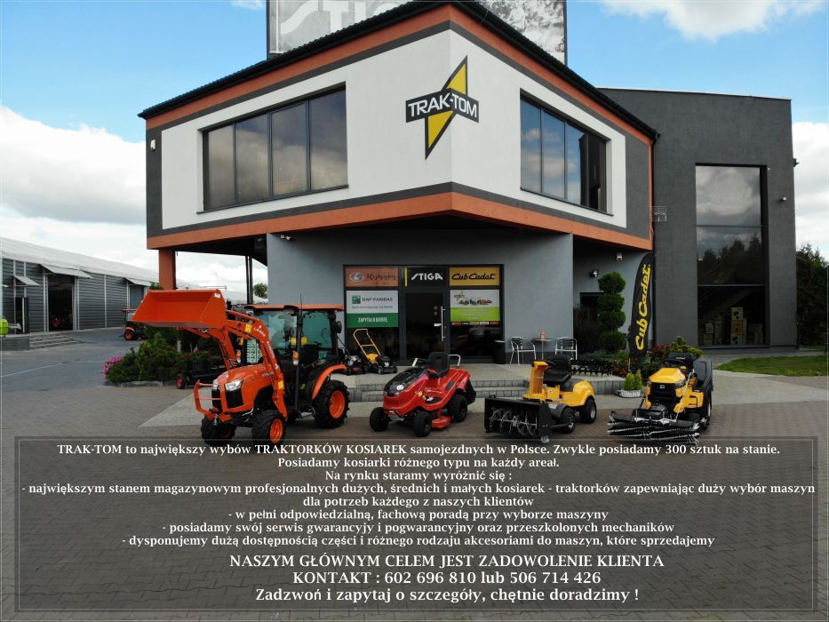 Traktorek Kosiarka samojezdna CUB CADET LT1NS92 16KM pompa oleju