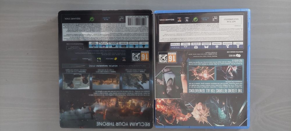 Final Fantasy 7 Remake + Final Fantasy XV