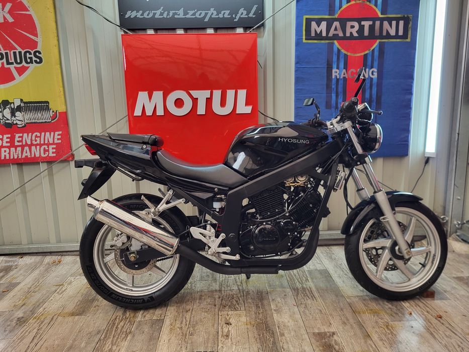 Hyosung gt125 na B z Niemiec Raty