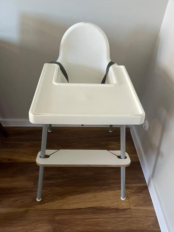 IKEA ANTILOP krzesełko DO KARMIENIA plus podnóżek