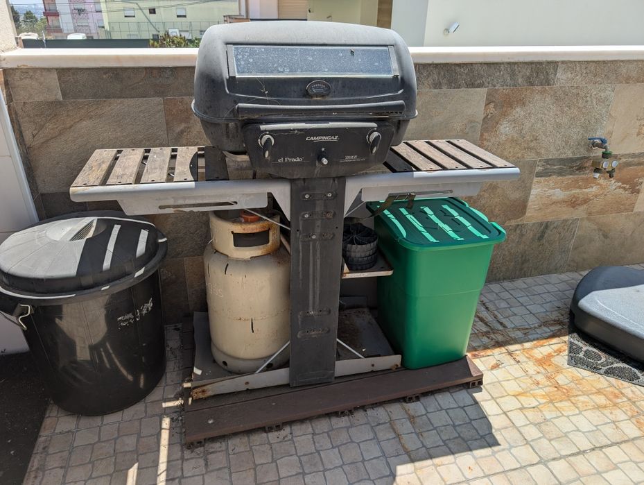 Grelhador gás campingaz