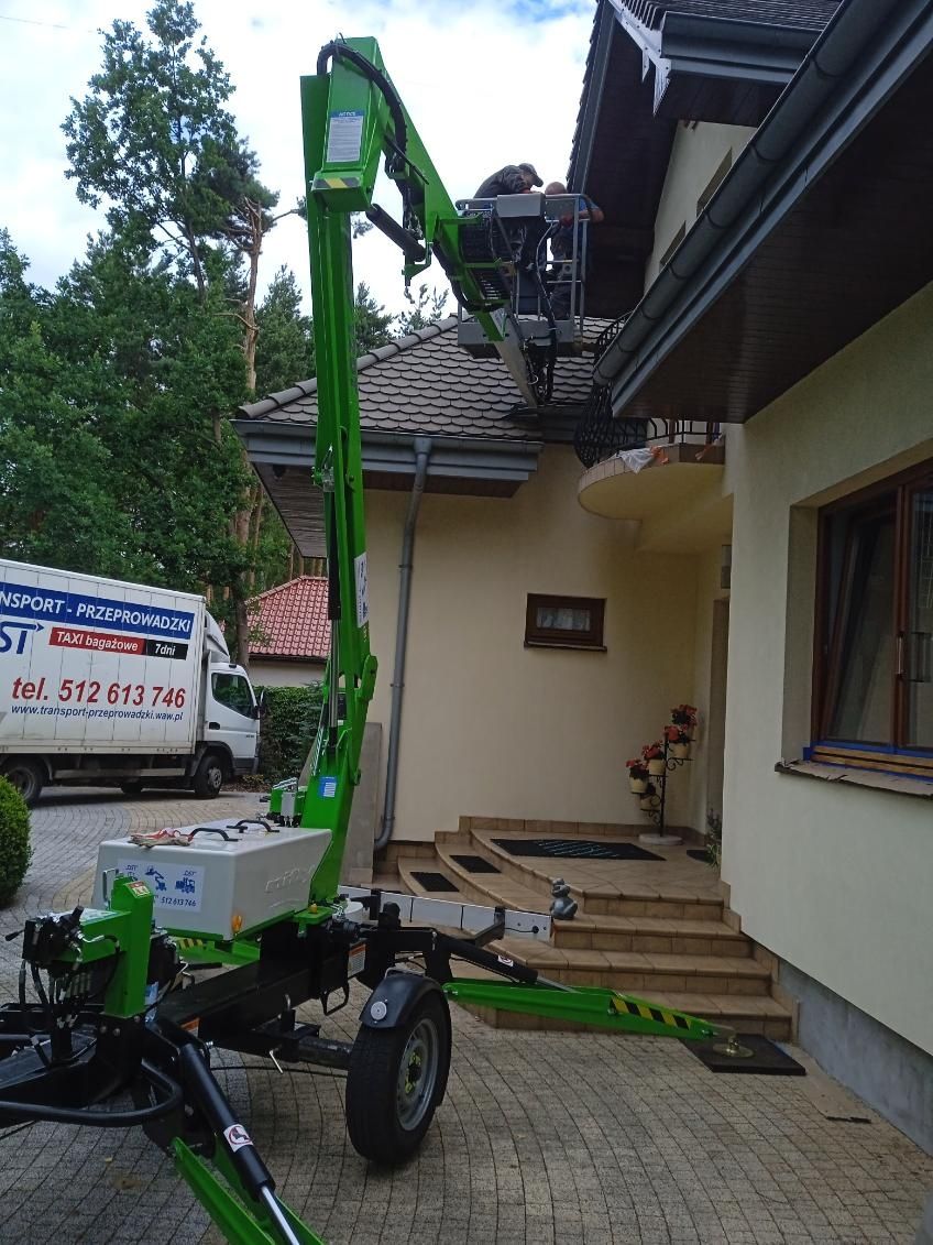 Wynajem podnośnika koszowego z operatorem