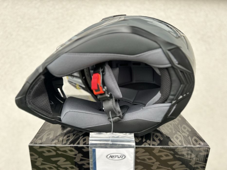 Kask motocyklowy enduro,quad,cross NAXA CO3 rozmiar L, Blenda, szyba!