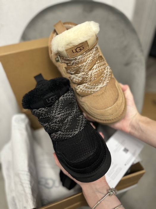 Угги кроссовки кеды на меху ugg W LOWMEL-CHE