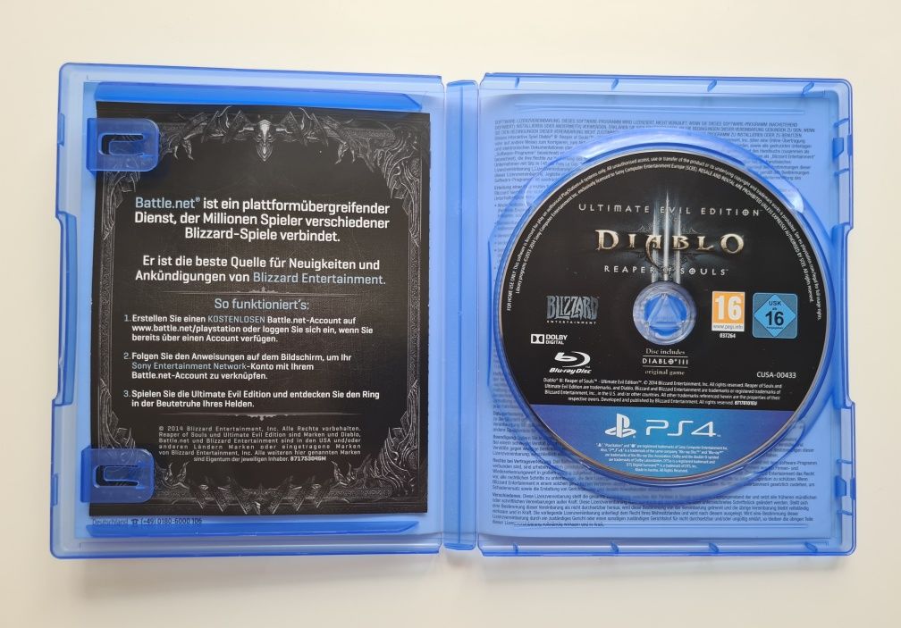 Гра диск Diablo Sony PS4