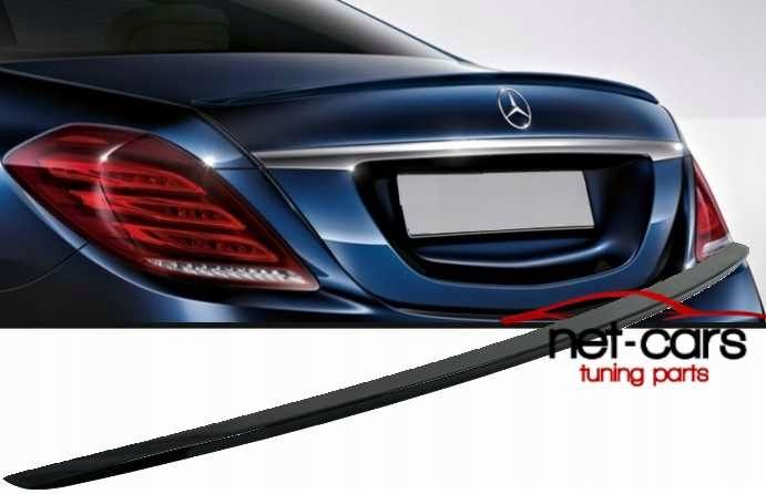 Spoiler lotka klapy MERCEDES S W222 AMG S63 S65 czarny połysk
