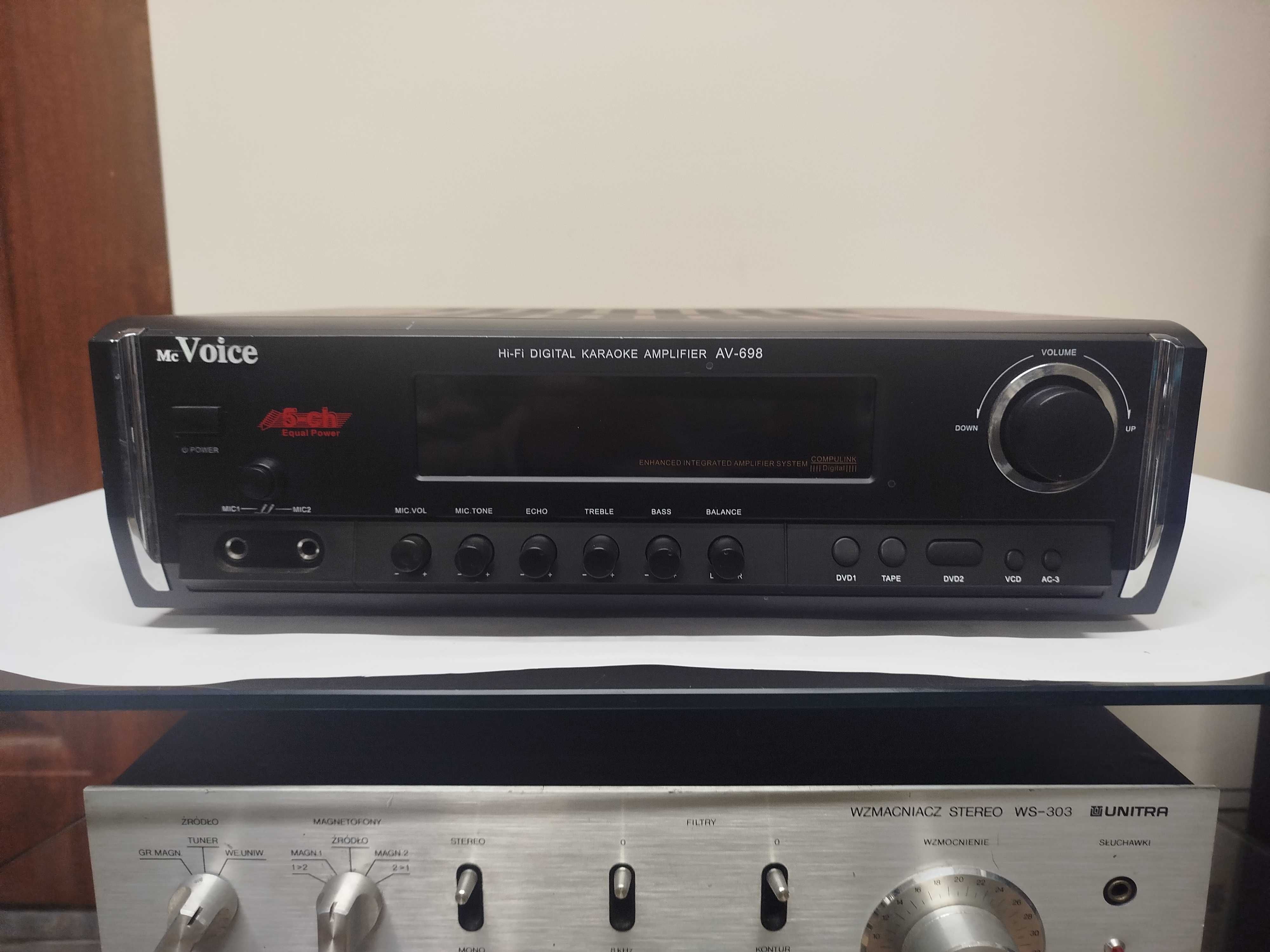 Wzmacniacz MC VOICE z Bluetooth i Karaoke