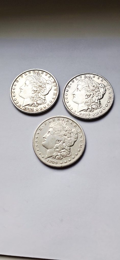 USA dolar 1879 rok Morgan zestaw