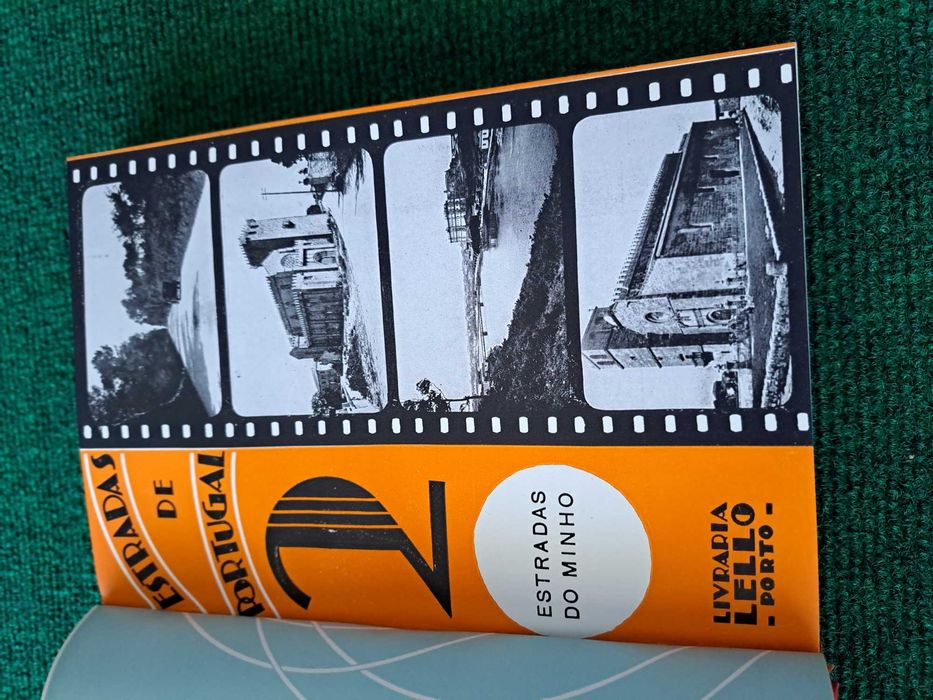 Livro Estradas de Portugal - Lello & Irmão (Porto)