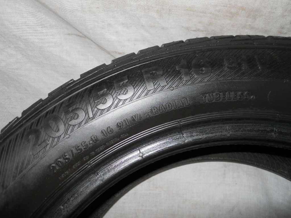 2 Opony letnie BARUM BRAVURIS 2  205/55R16 91V (2x7,8mm)