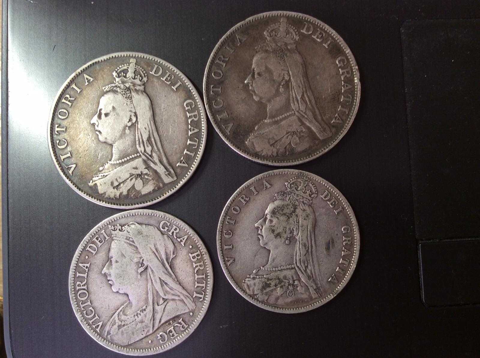 Великобританія 1/2 крони 1887 (срібло)