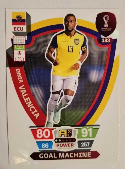 Karty Panini World Cup QATAR 2022 - zestaw Cash, 67, 78, 159, 383, 459