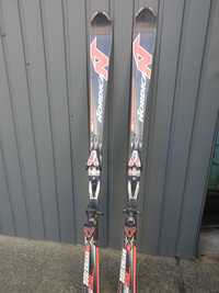 Narty slalom Nordica doberman 155 cm wiązanie marker