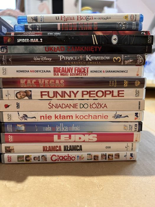 Filmy DVD Video ok. 70szt