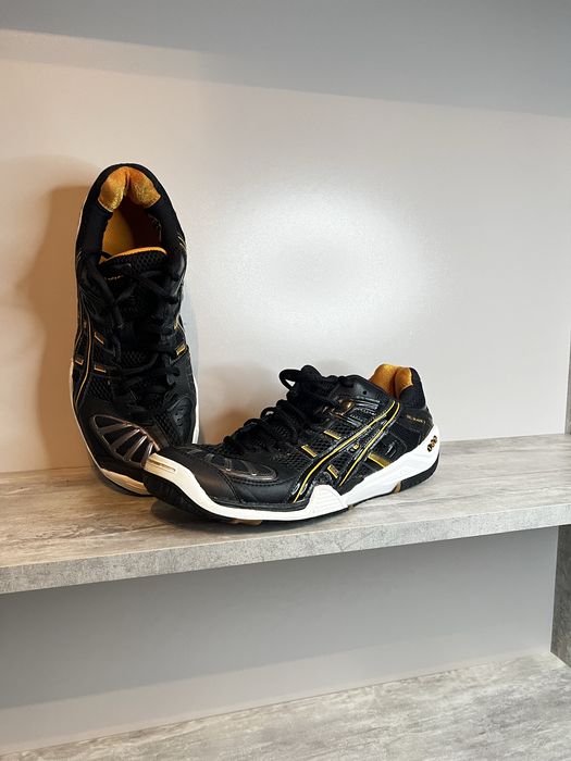 Кросівки ASICS Gel-Blade 3 – чорні з жовтими акцентам