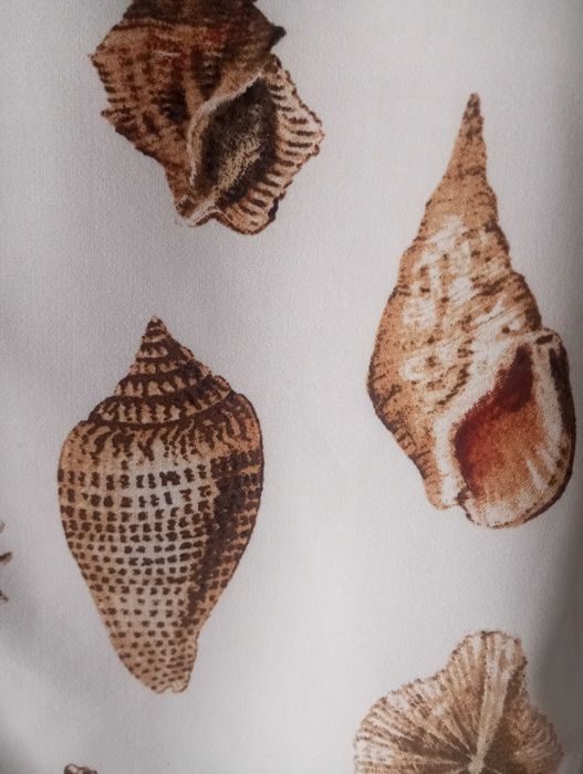 H&M koszula męska w muszle S wiskoza