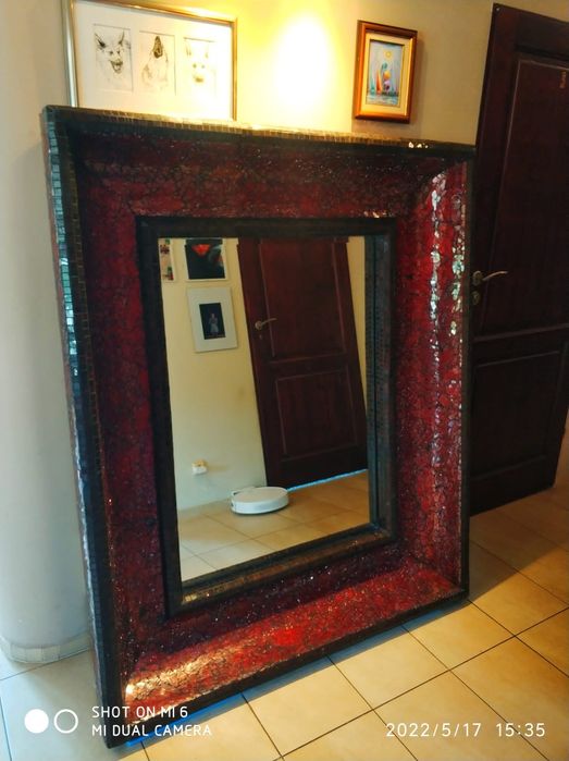 Lustro kryształowe, polerowane