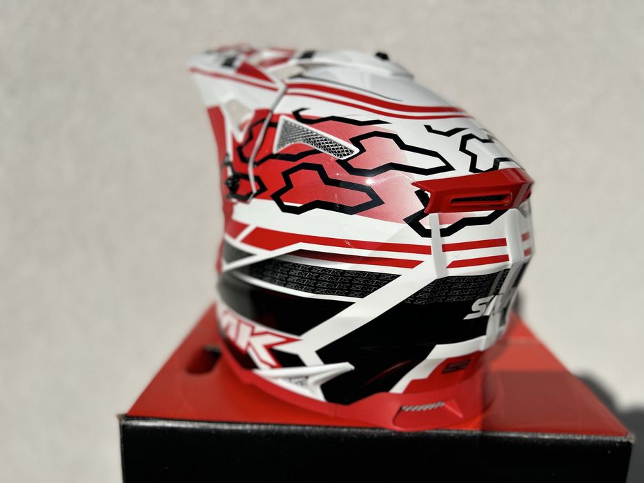 Kask motocyklowy cross HULAJNOGA quad SMK ALLTERRA rozmiar XXL 62cm