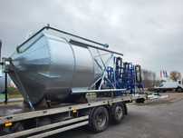 Silos zbiornik silos paszowy zbożowy 15ton 18t 20t 12t + STAWIANIE HDS