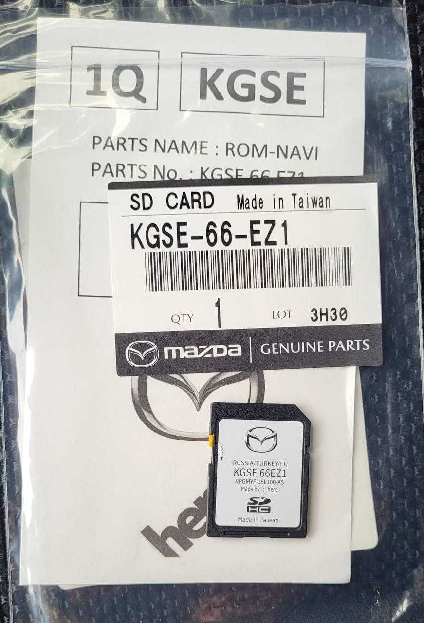 2024 Навигация Mazda Европа Украина sd card карта 3 6 cx-3 cx-5 cx-9