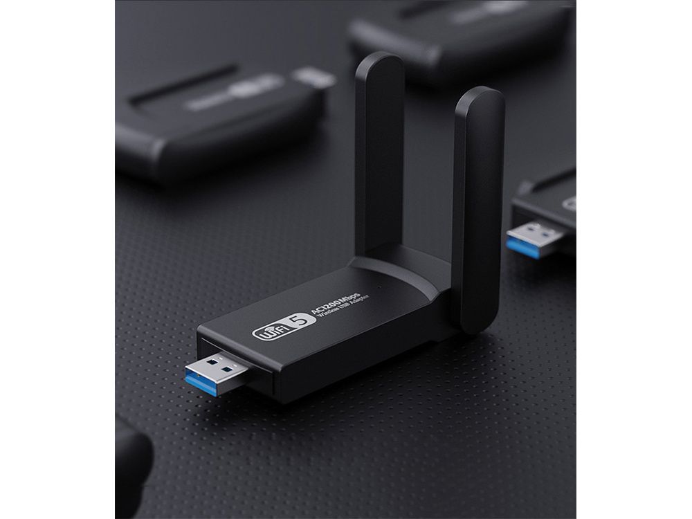 Karta sieciowa wi-fi adapter wifi usb dual 1300 Mbps DUAL BAND 2.4G 5G