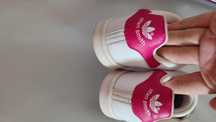 Дитячі кросівки Adidas stan smith з натуральної шкіри