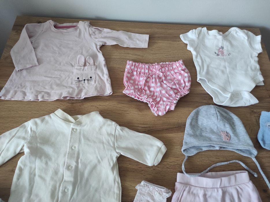 Duży zestaw ubranek 56-62