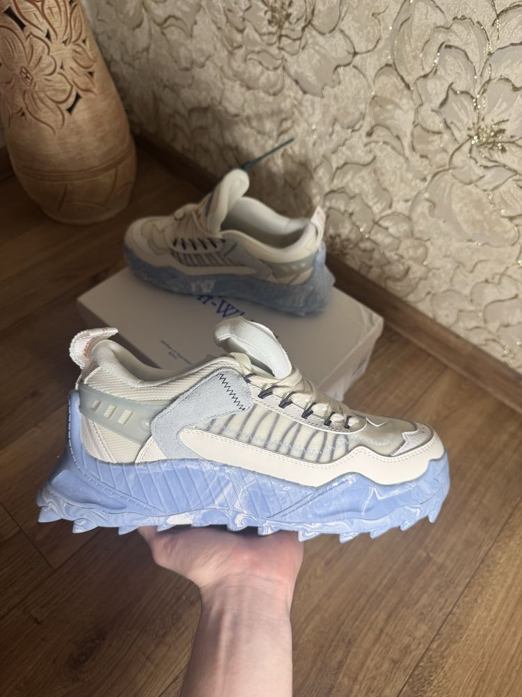 off-white odsy 1000 42, 43, 44 white blue