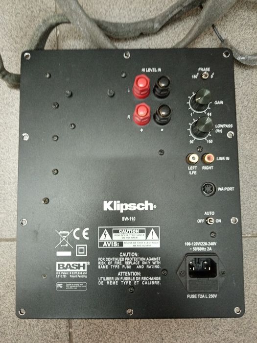 Wzmacniacz subwoofera Klipsch