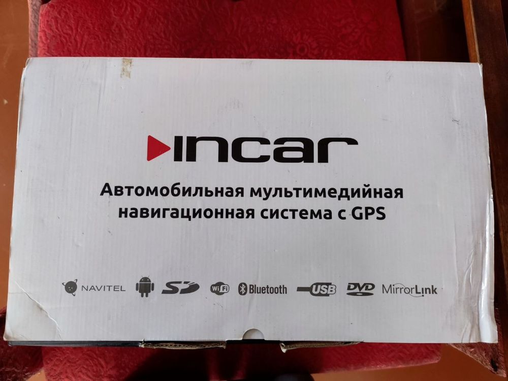 Автомобольная магнитола INCAR состояние новой!!!Shkoda  A5