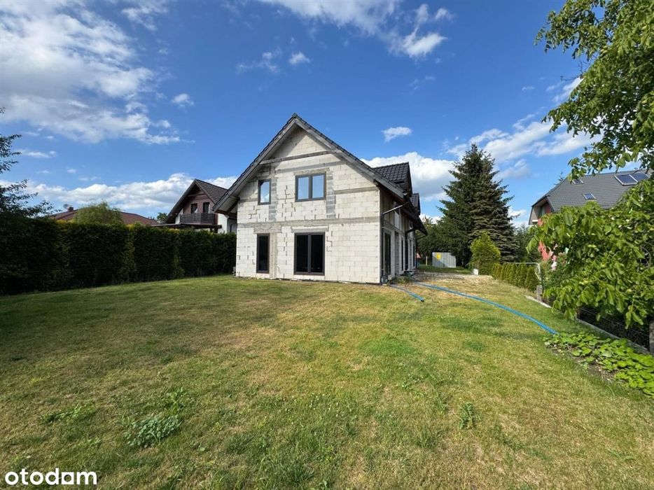 Dom w zabudowie bliźniaczej! Stan surowy zamknięty