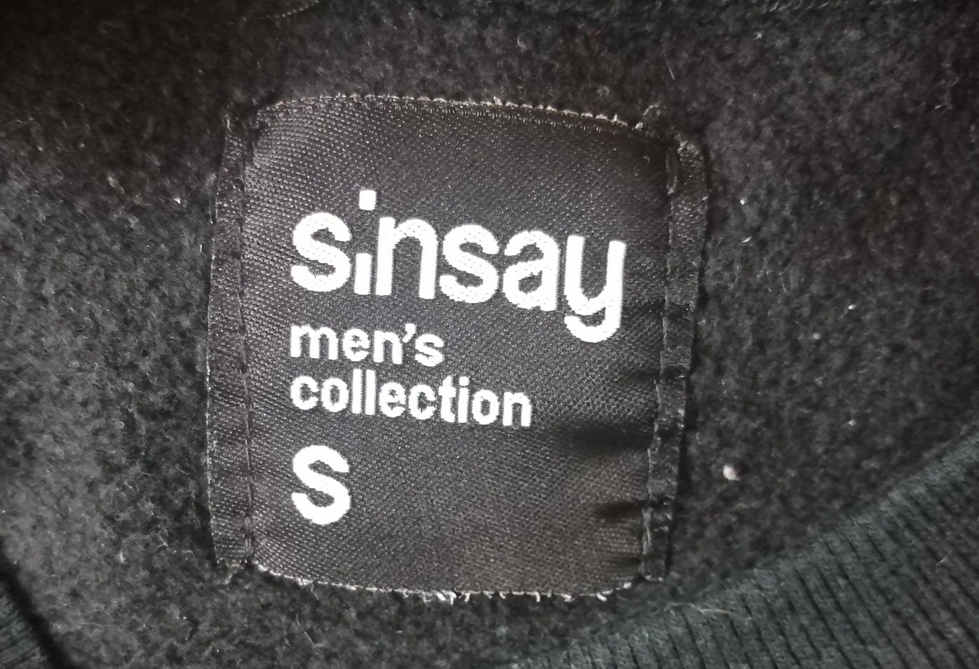 Bluza sinsay S czarna dla chłopaka