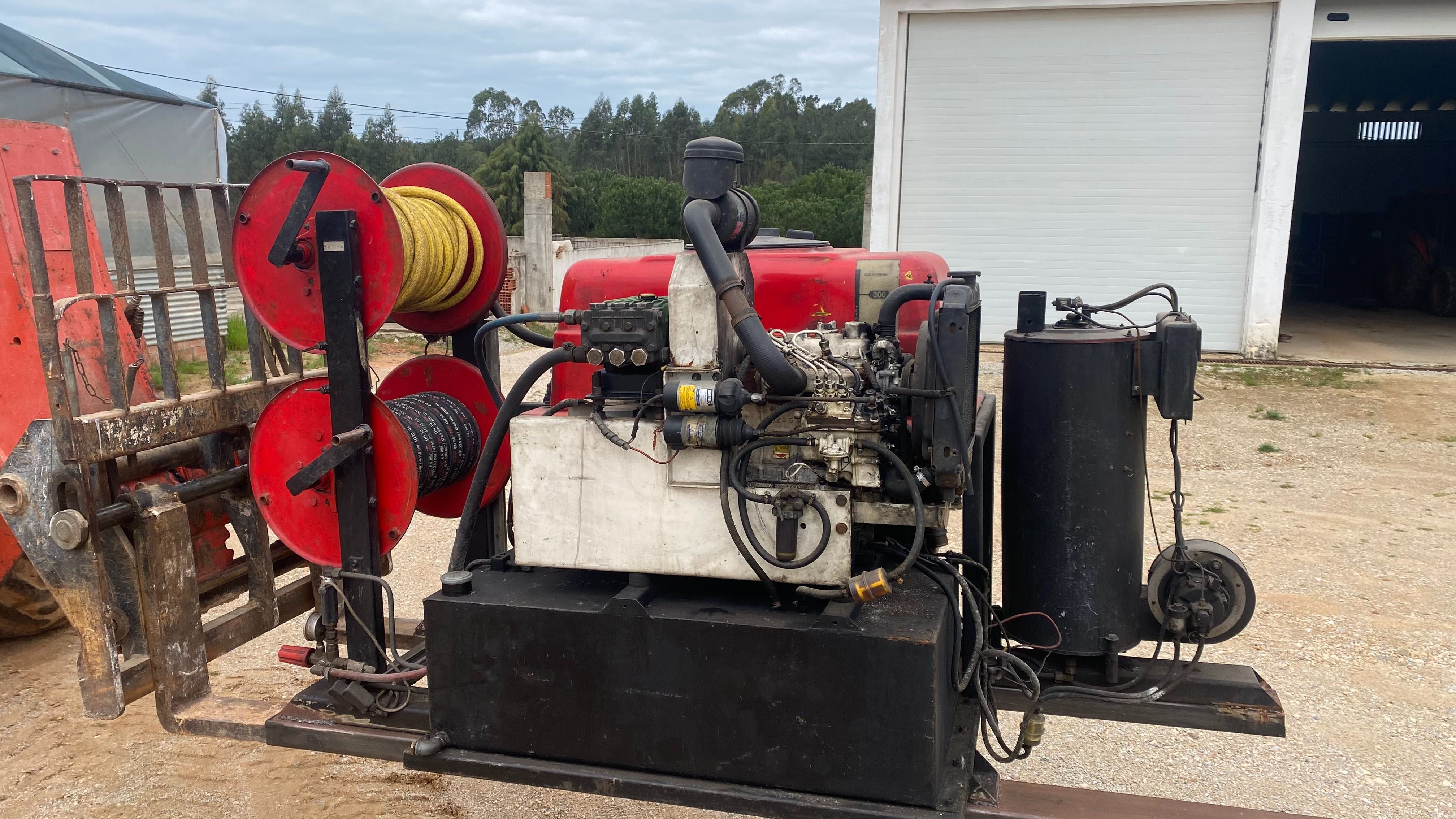 lavadora de alta pressão agua quente