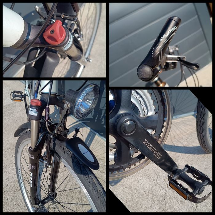 Rower Damka 28 PANTHER Cross PRO German Damski ALU SHIMANO 3X8 Wysyłka