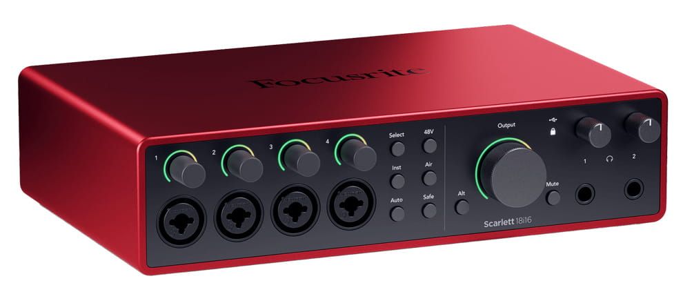 Focusrite Scarlett 18i16 4th Gen – interfejs audio USB