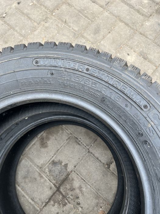 2x opona zimowa dostawcza 215/65 16c 2024