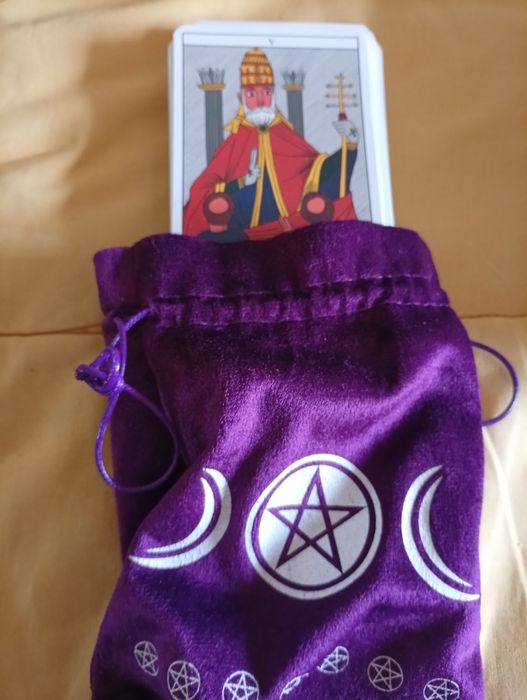 Baralho tarot de Marselha novo com.bolsa