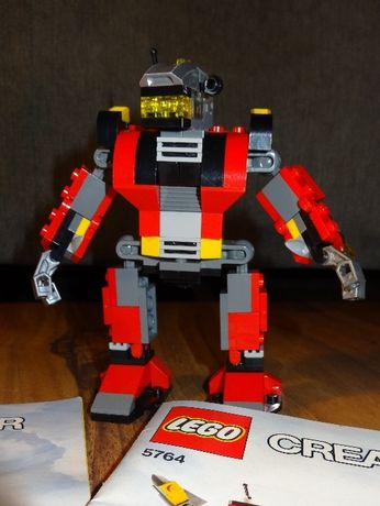 Lego Creator 5764 3w1 robot klocki zestaw świecący klocek