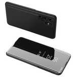 etui pokrowiec do samsung s24 z klapką clear view case czarne