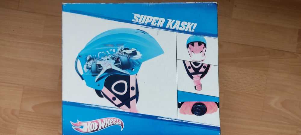 Kask narciarski dla chłopca nowy rozmiar S 48 - 54 cm