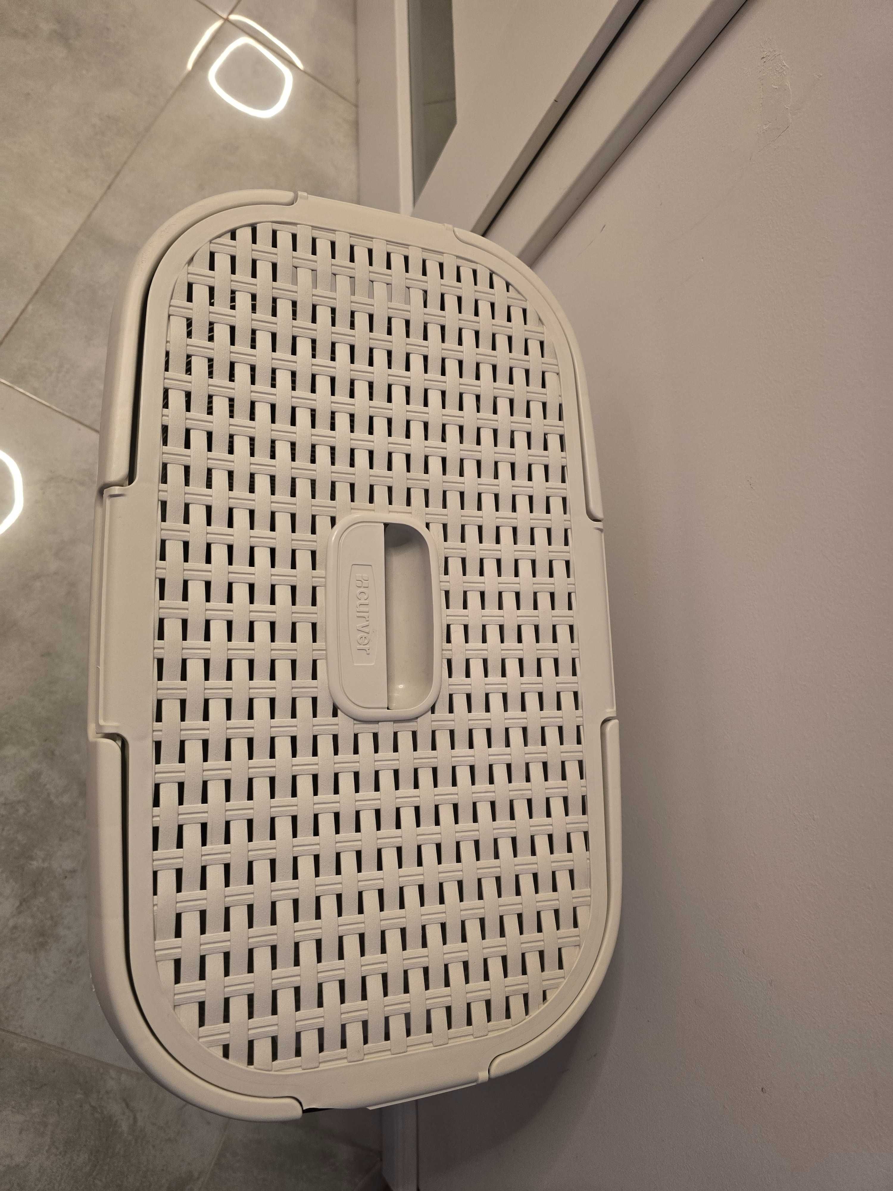 Wąski kosz na pranie Curver "rattan"