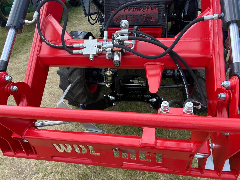 ŁADOWACZ czołowy TUR 2BS nowość samopoziom euro ramka 3 sekcje wol-met