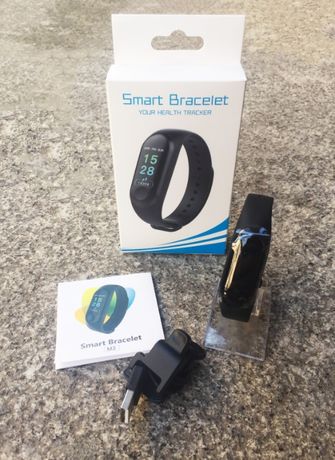 Smart Bracelet /Band Multi-funções (Monotorização cardíaca/etc)- NOVO