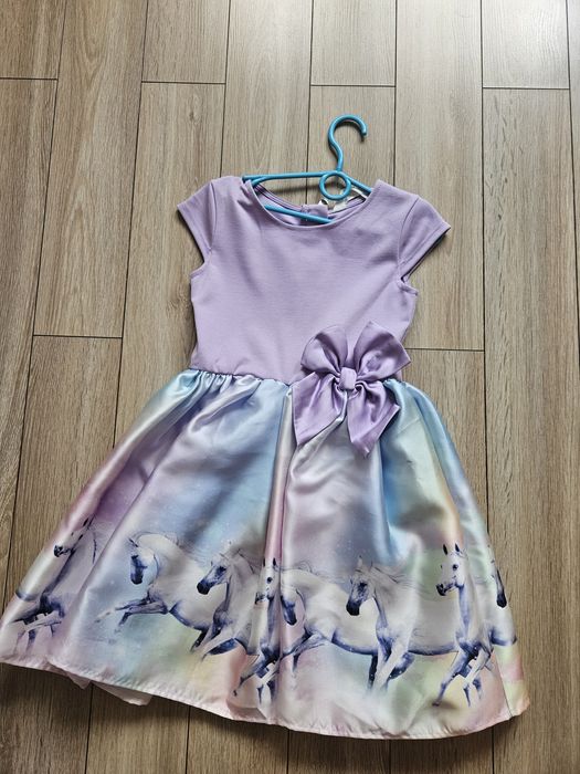 Sukienka h&m 122 128 konie