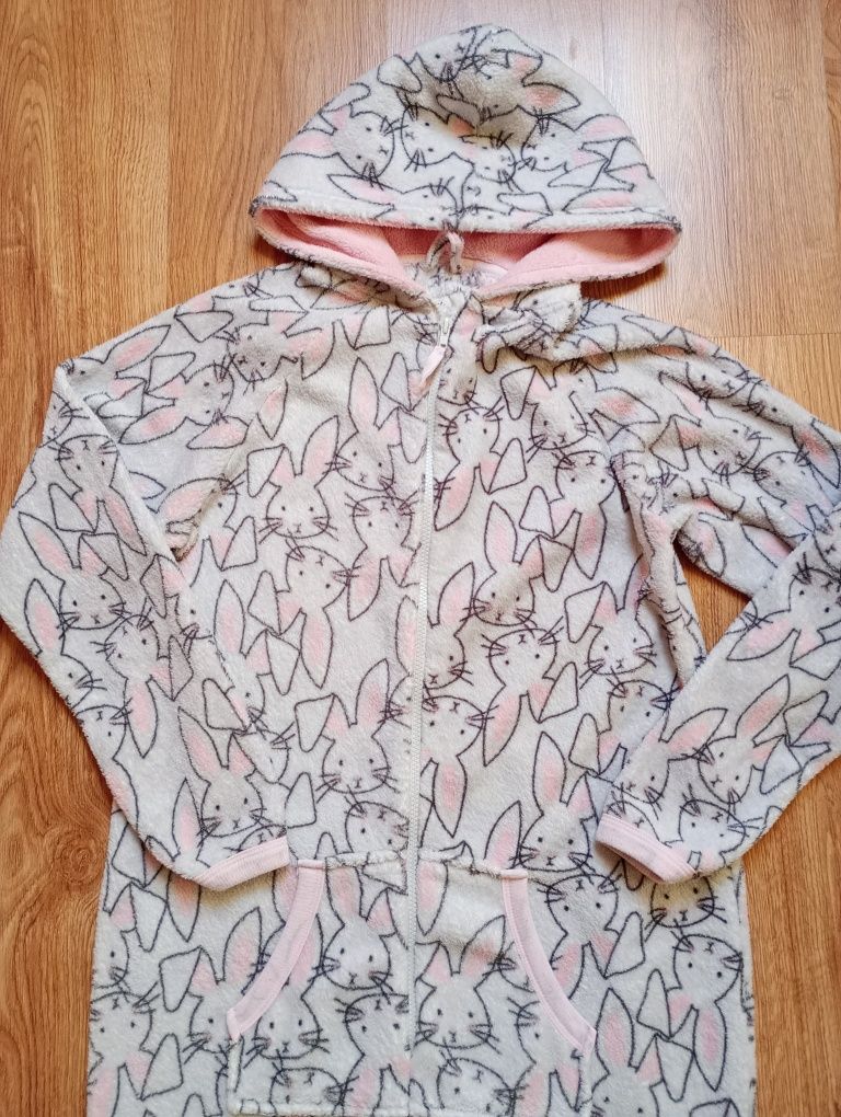 Piżama kombinezon w króliki onesie