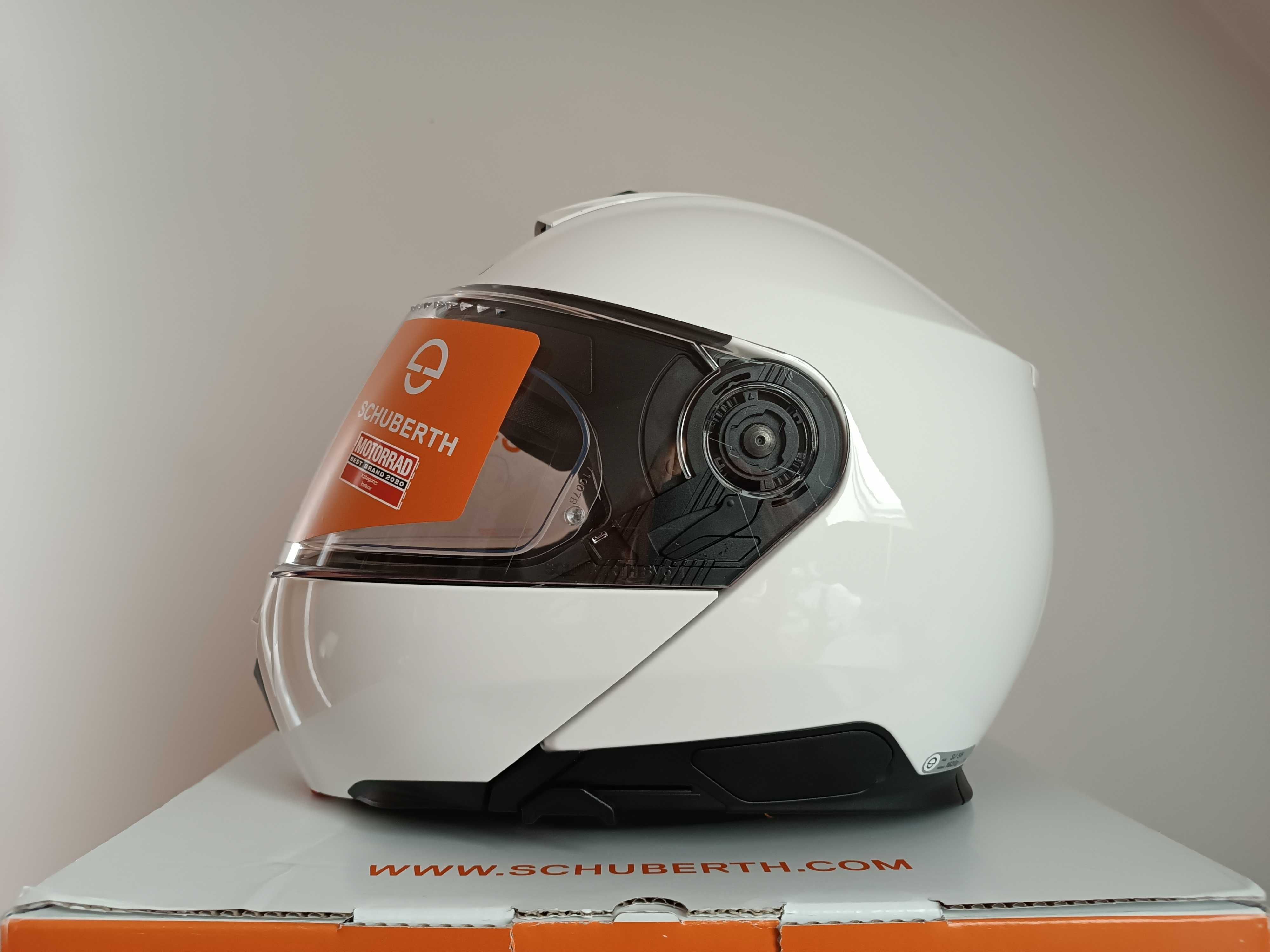 Kask Schuberth C5 glossy white S (nowy)