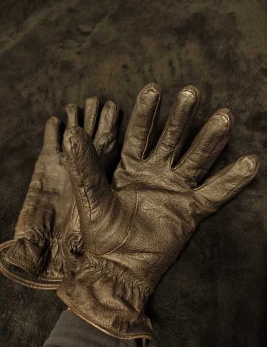 Thinsulate thermal insulation р. M шкіряні чоловічі коричневі рукавиці