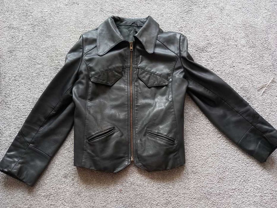 Kurtka skórzana Renifer vintage